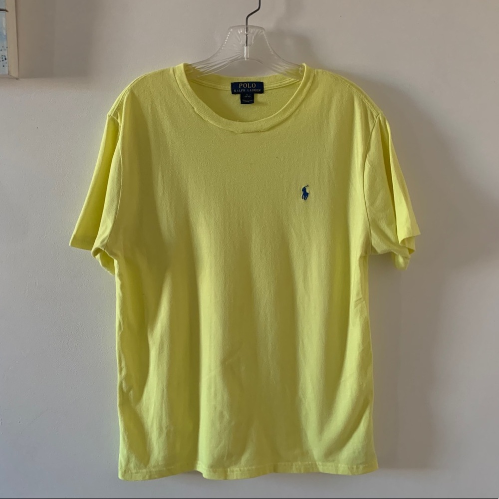 Vibrant Yellow Polo T-shirt
